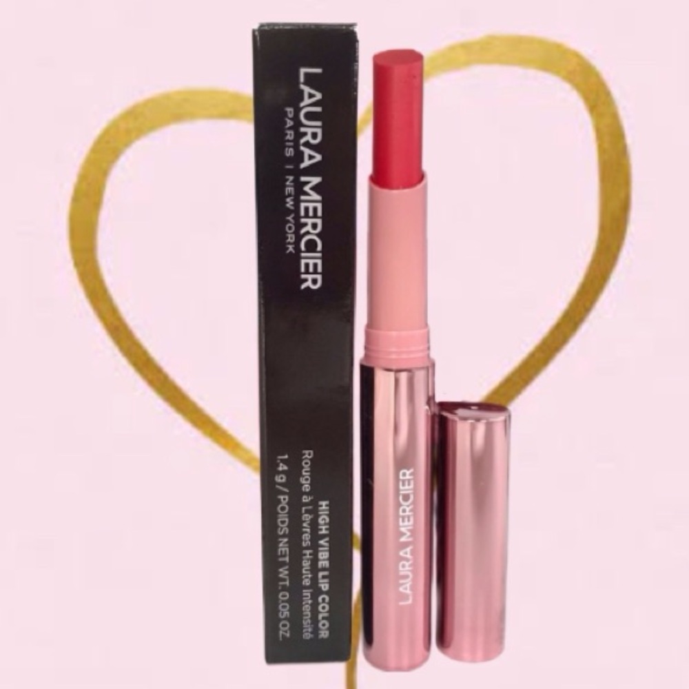 Laura Mercier High Vibe Lip Color in 182 Bright (Crimson (Red) 1.4g *BNIB!